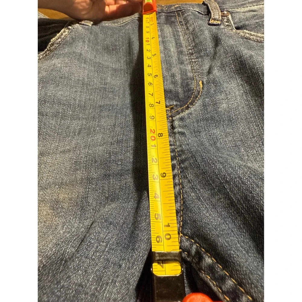 We The Free Women's Size 27‎ Distressed Raw Hem Sunny Skinny Mid Rise Jeans